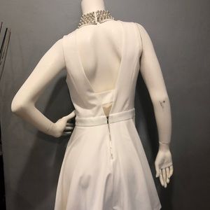 Off white party dress